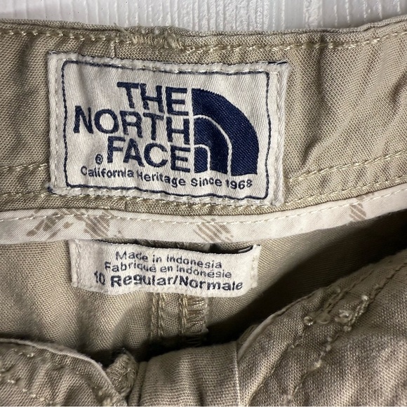 The North Face Women's Tan Boot Cut Pants with Convertible Roll Up Size 10 GUC - Picture 6 of 9
